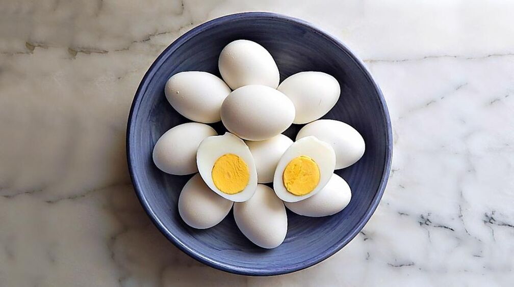 Jaja kurze są niezbędnym produktem w diecie diety chemicznej